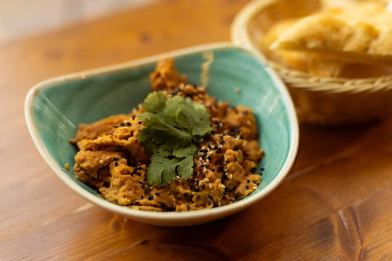 Cremiges Miso Rührei